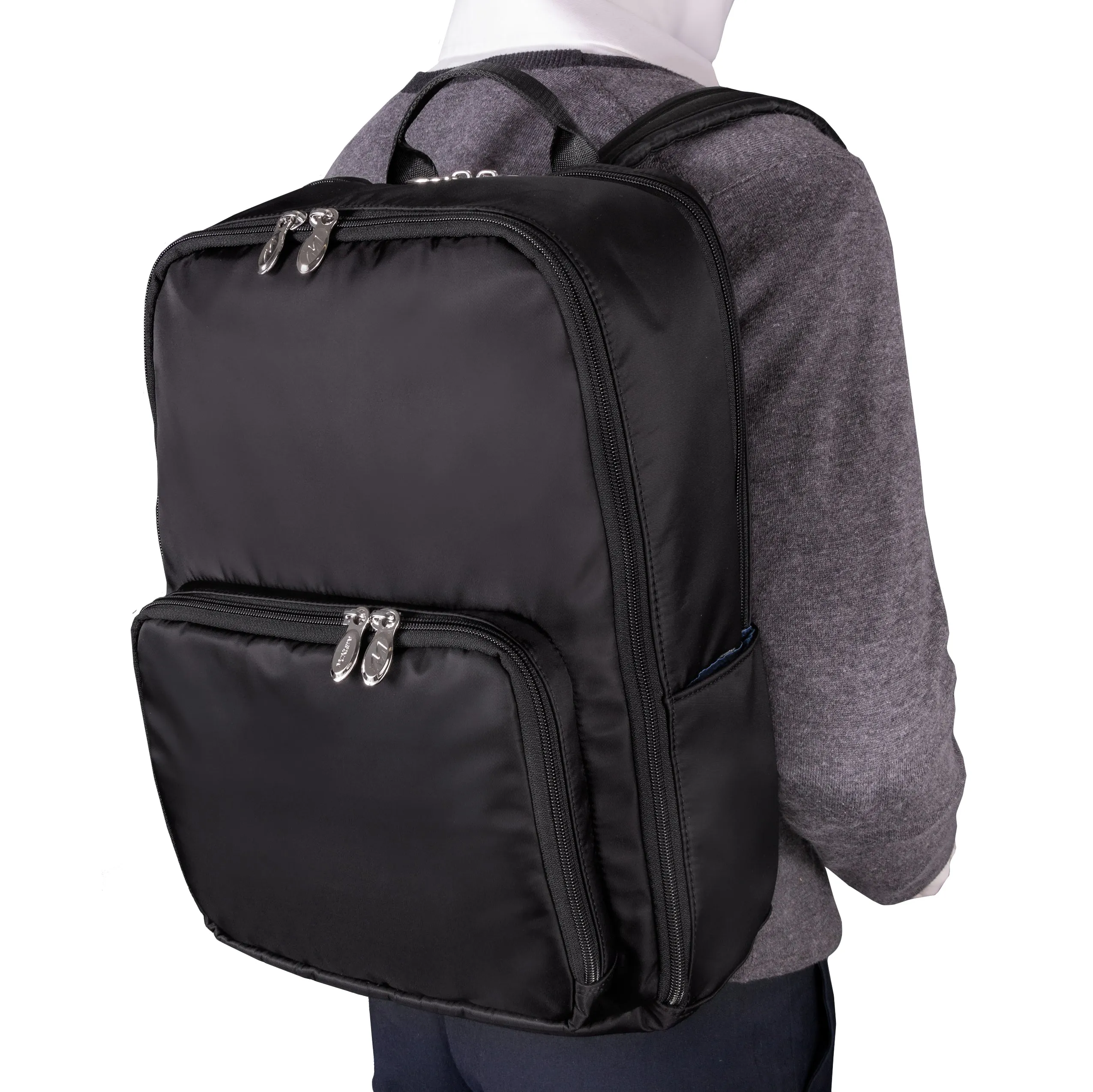 TRANSPORTER | 15” Nylon Dual-Compartment Laptop Backpack