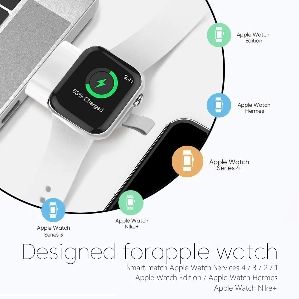 USB Apple Watch Wireless Charger Dock