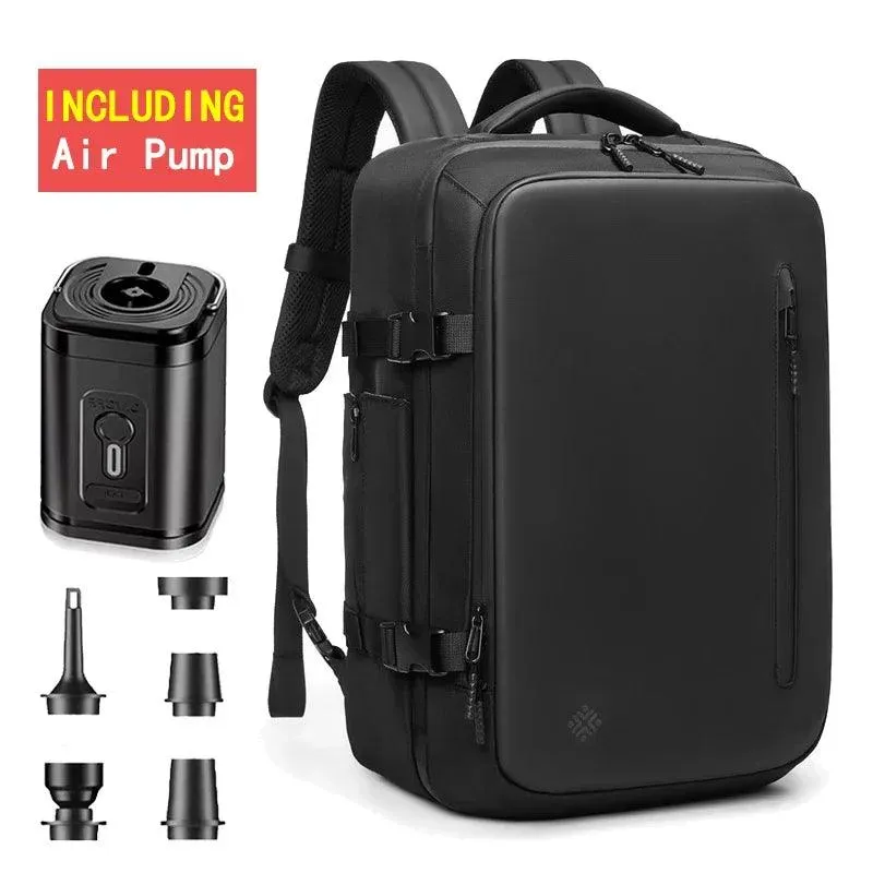 Vacuum Backpack with Electric Pump for Travel Bag for Men