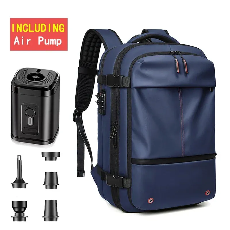 Vacuum Backpack with Electric Pump for Travel Bag for Men