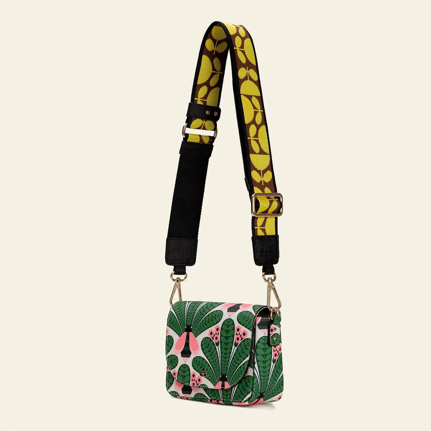 Vera Mini Crossbody - Honey Bee Dill