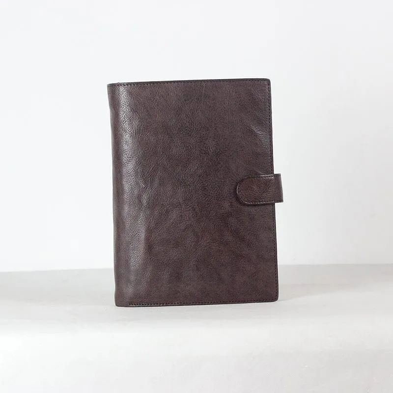 Vintage Leather Loose-leaf Notebook