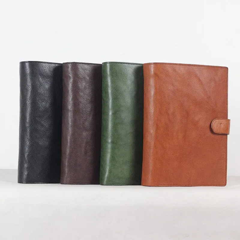 Vintage Leather Loose-leaf Notebook