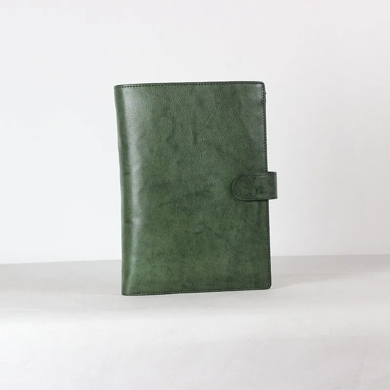 Vintage Leather Loose-leaf Notebook