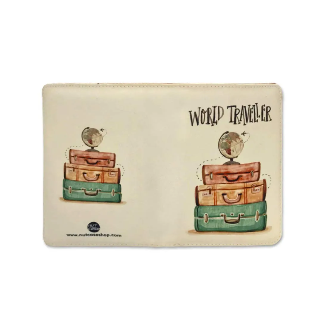 Vintage Passport Cover Travel Wallet Organizer   - Suitcases