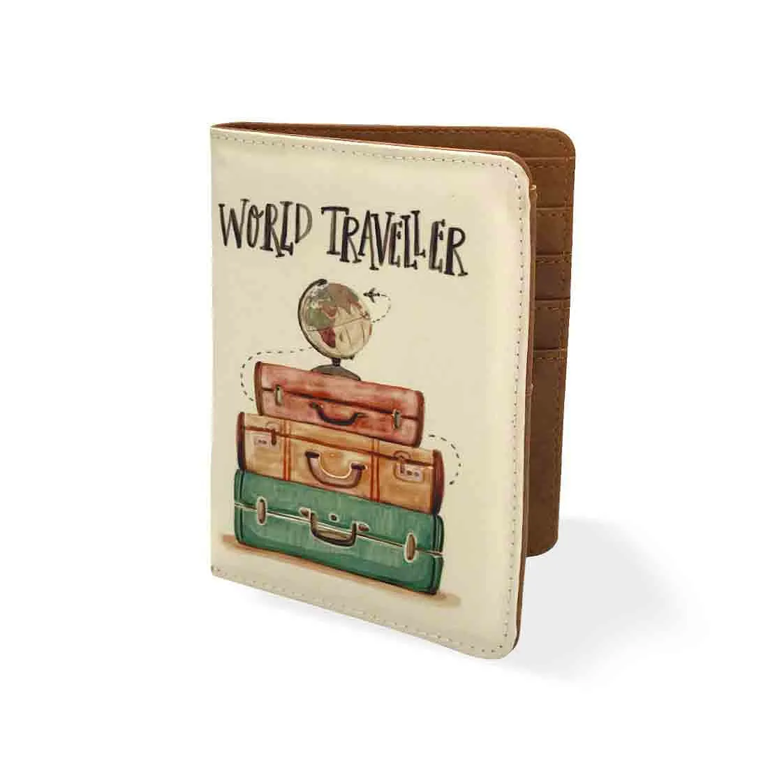 Vintage Passport Cover Travel Wallet Organizer   - Suitcases