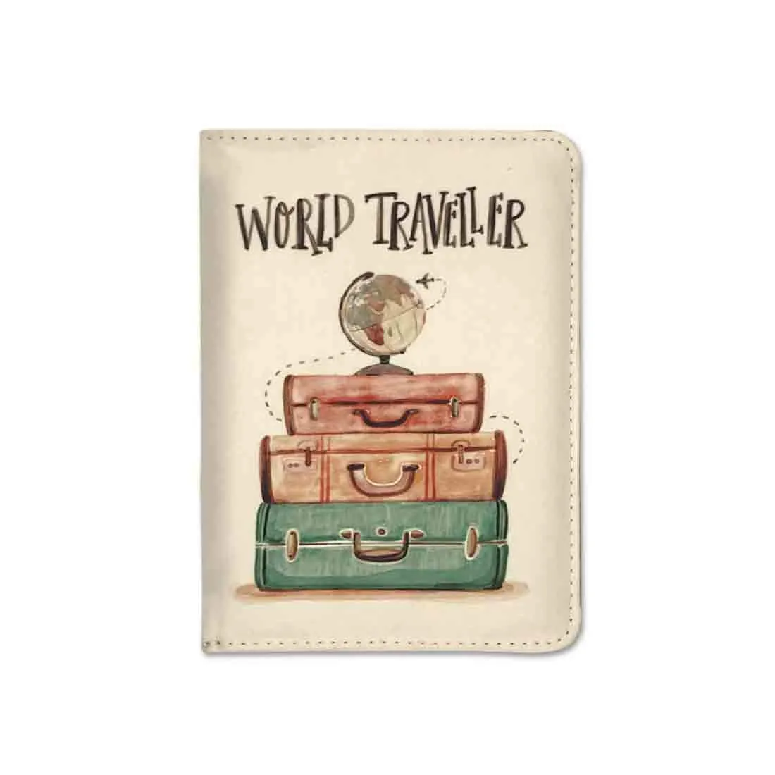 Vintage Passport Cover Travel Wallet Organizer   - Suitcases