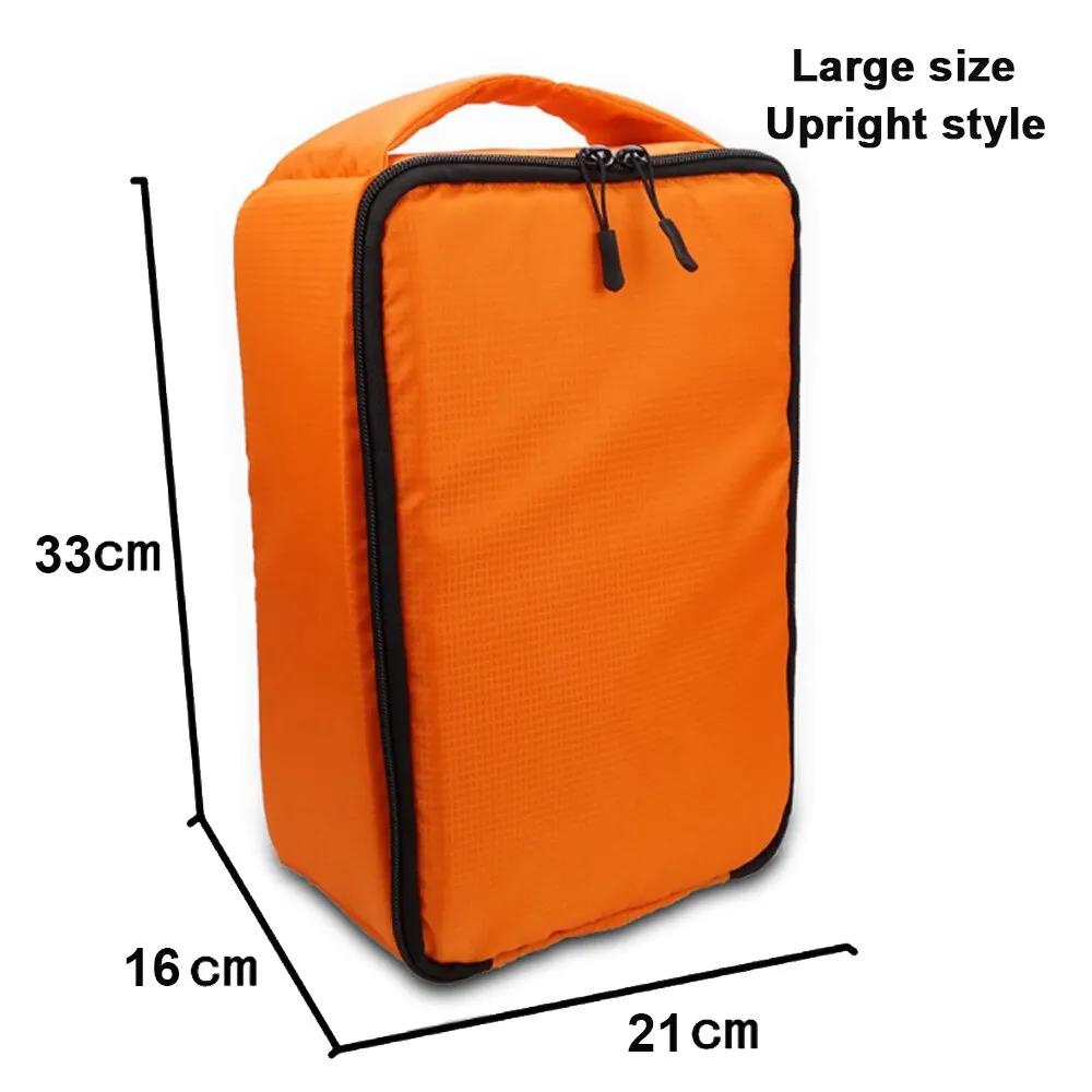 Waterproof DSLR Camera Inserts Bag Portable Inner Partition Padded Protector Bag Super Thick Drop-Proof Liner Inserts Handbag