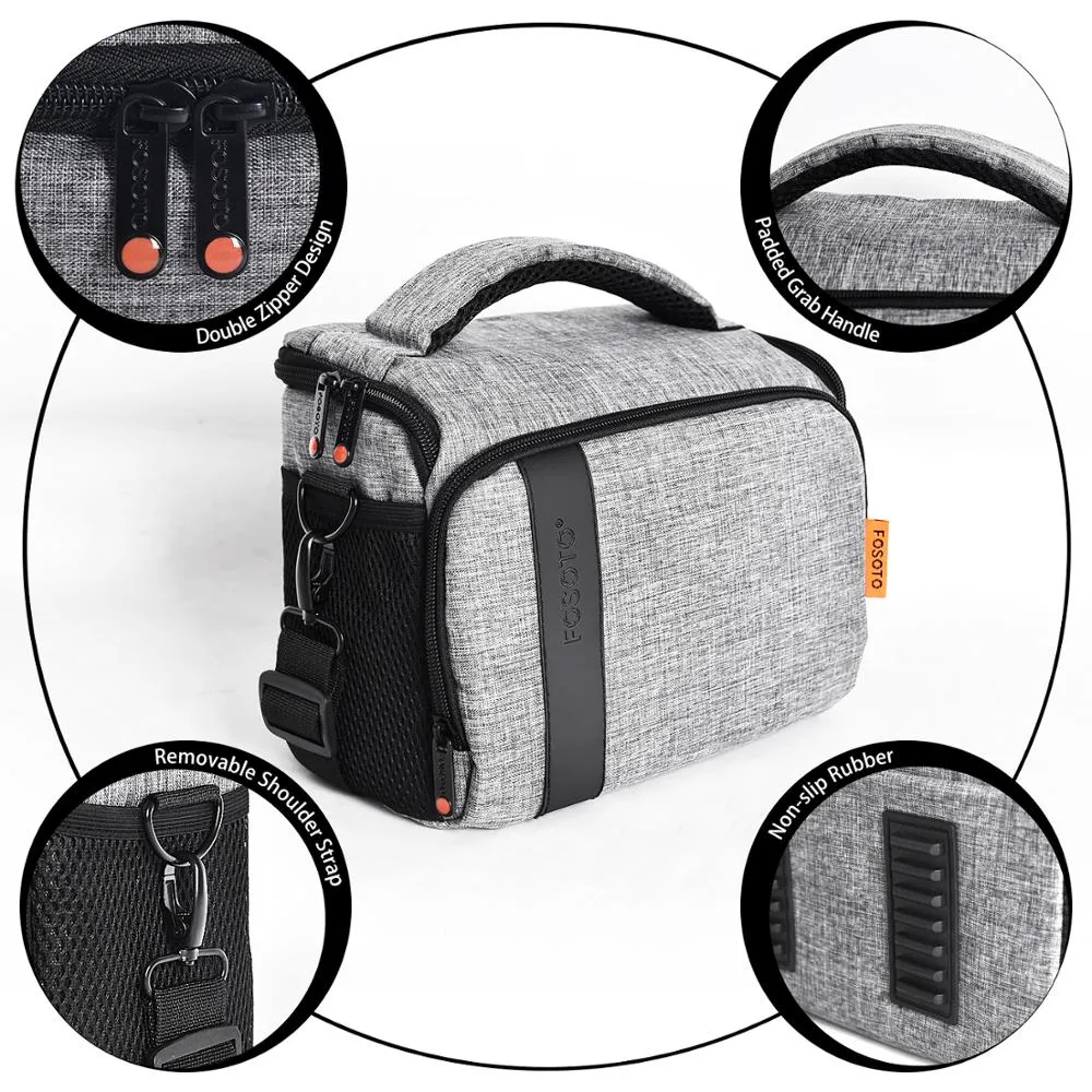 Waterproof Nylon Shoulder Camera Bag DSLR Video Camera Bag For Sony Lens Pouch Bag Canon Nikon B500 P900 D90 D750 D7000