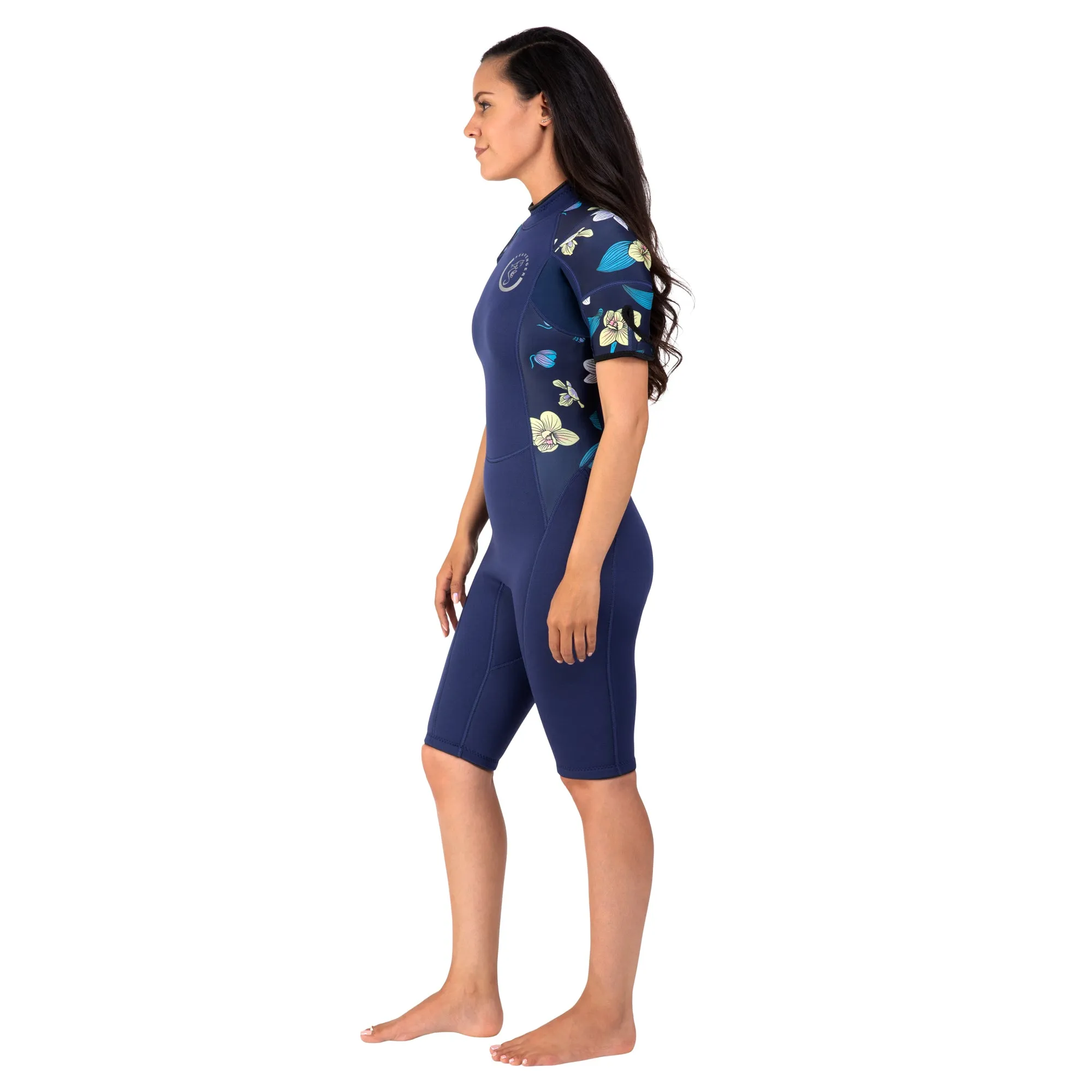 Women's 3mm ﻿Explorer Shorty Wetsuit - Orchid