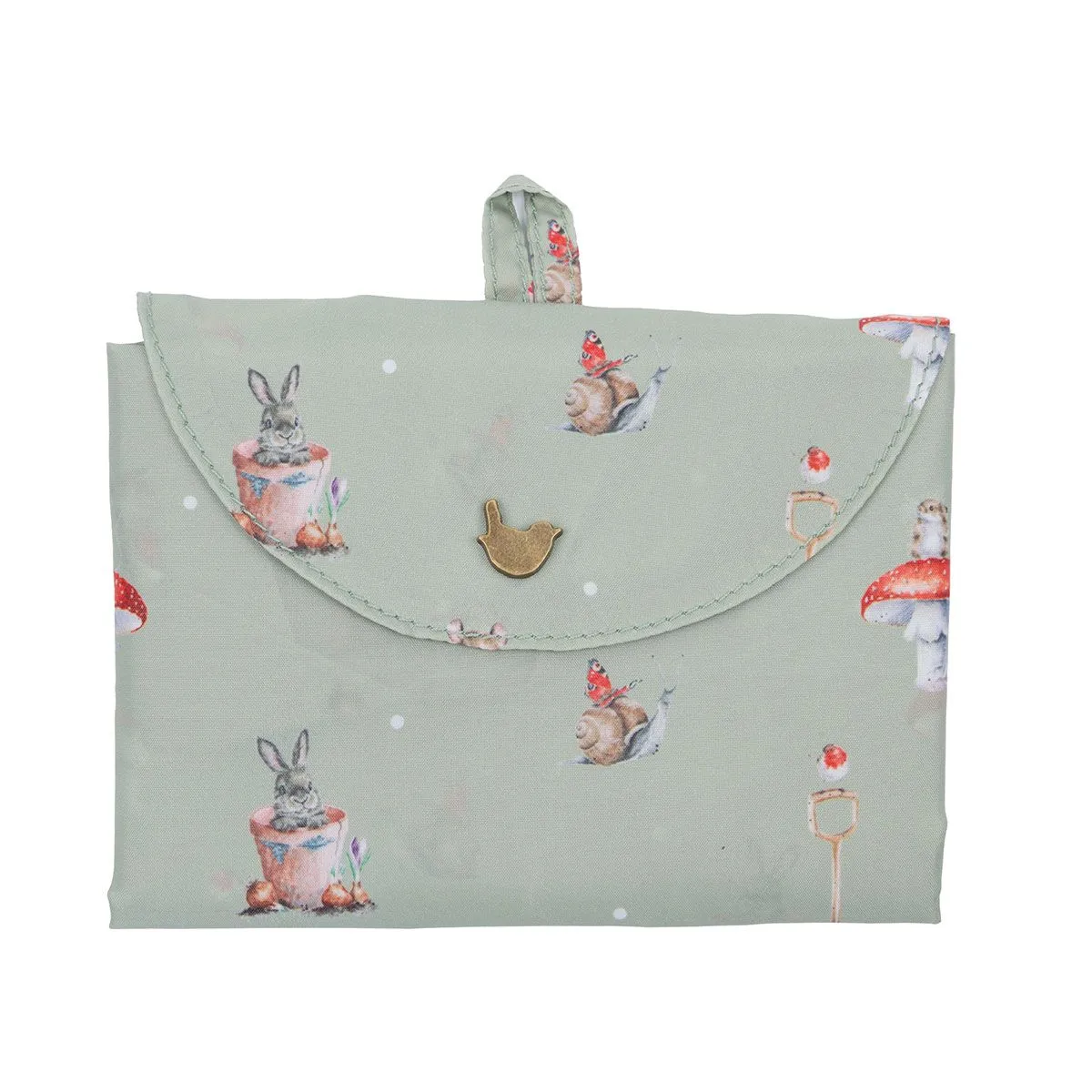 Wrendale Garden Friends Animal Foldable Shopper Bag