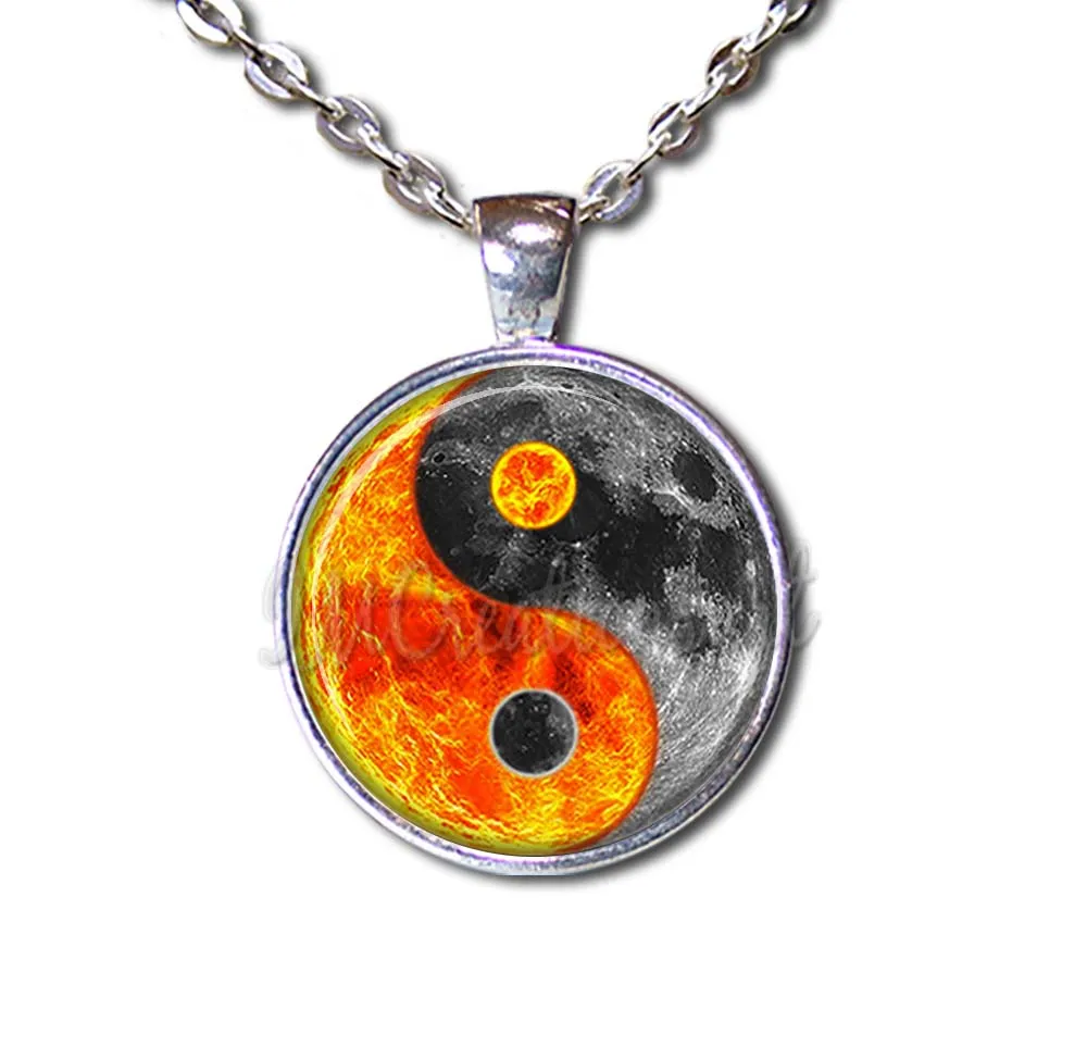 Yin Yang Sun and Moon