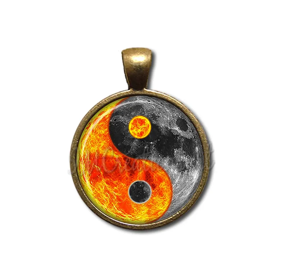 Yin Yang Sun and Moon