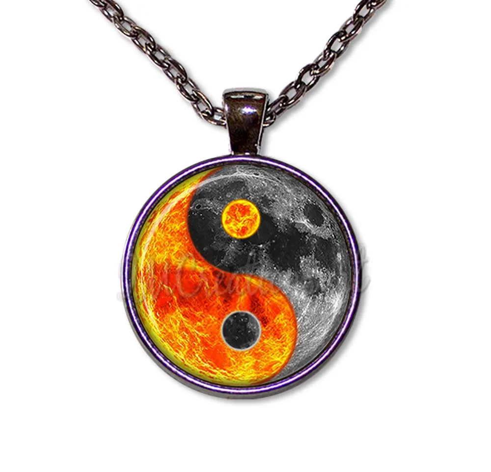 Yin Yang Sun and Moon