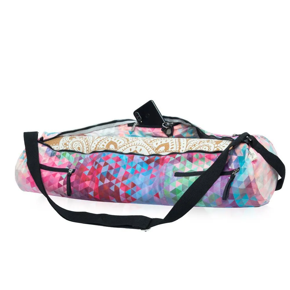 Yoga Mat Bag - Tribeca Sand - Best For Travel To Studio or Gym